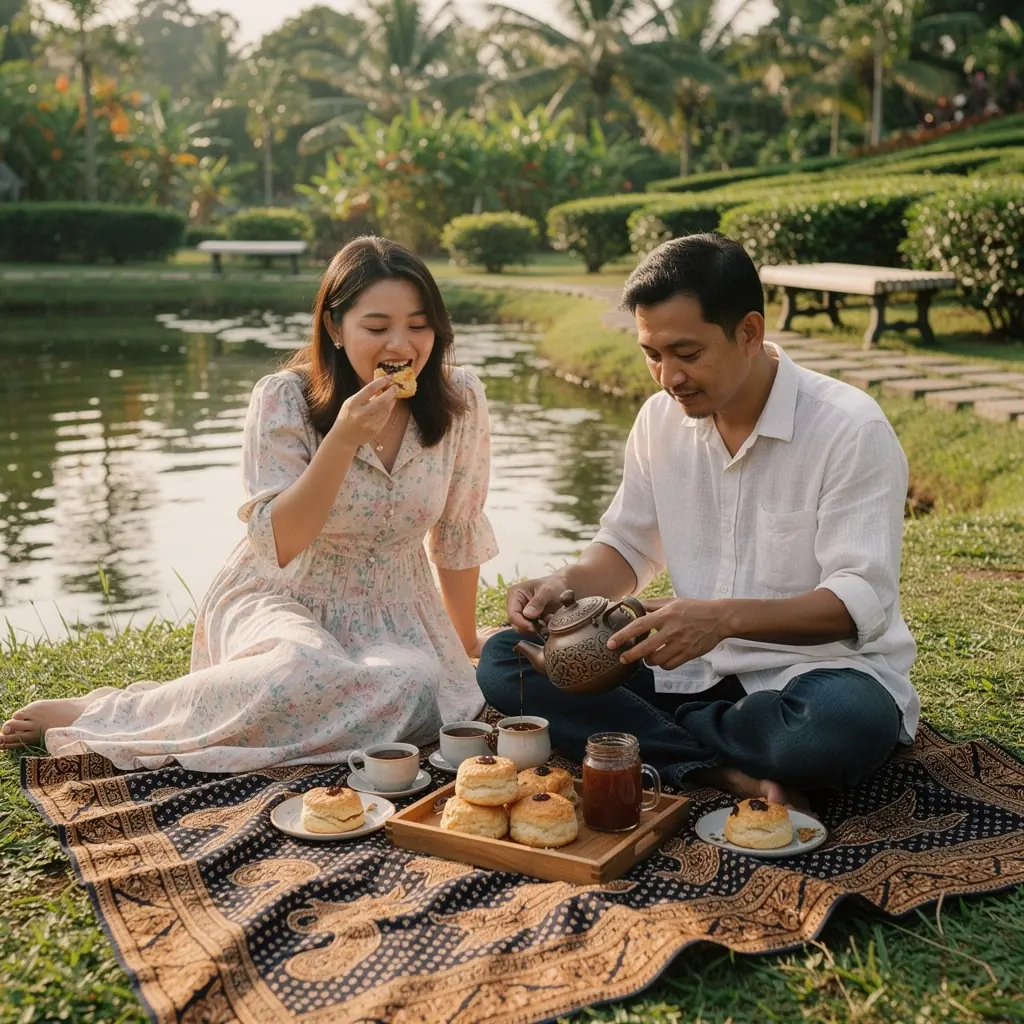 An assortment of delectable pastries displayed on a wooden board, including croissants and danishes.